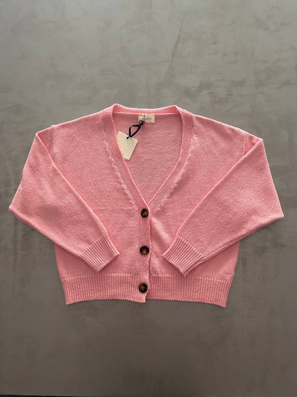 Cardigan Vicolo colore rosa