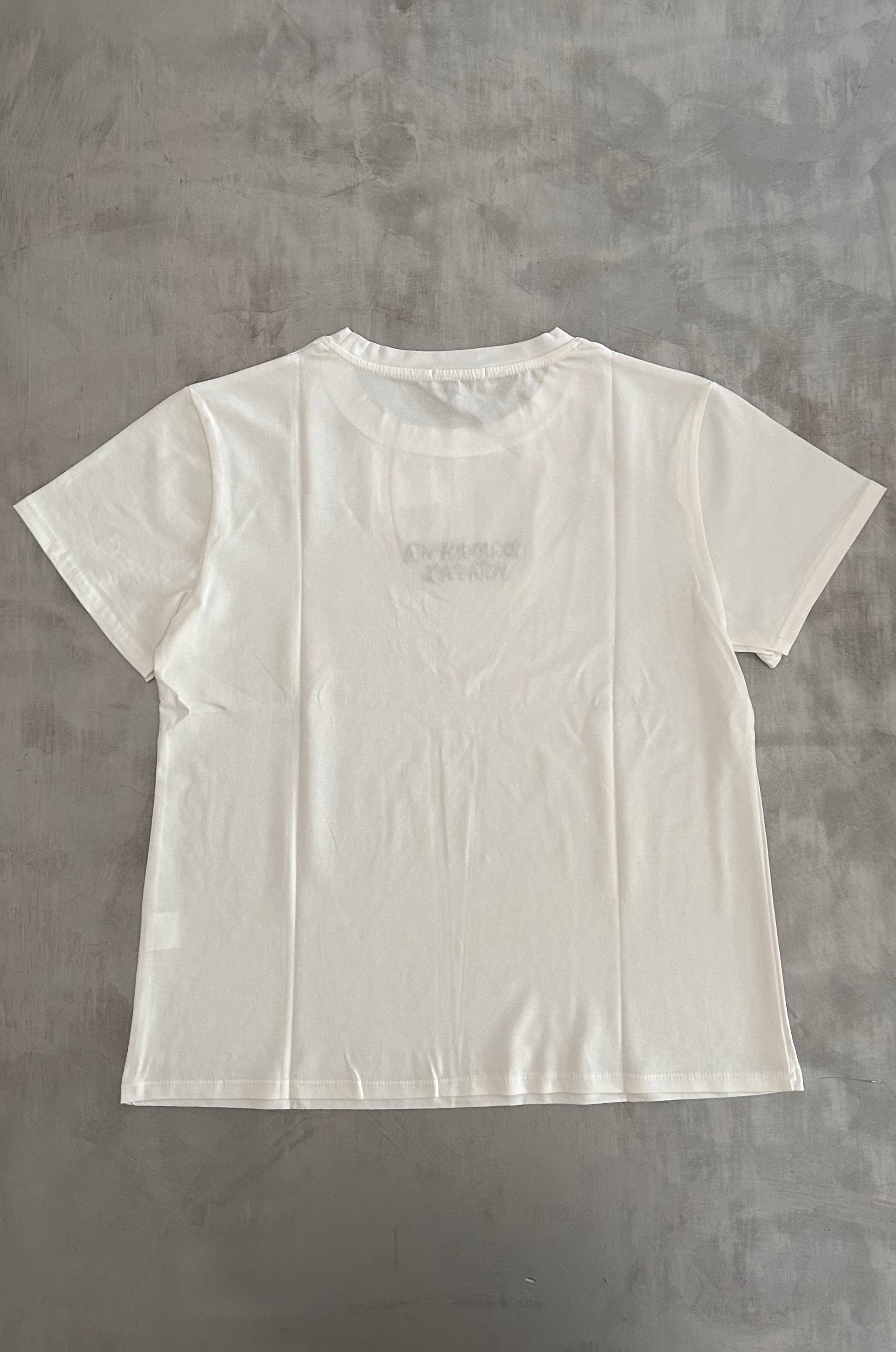 T-shirt ricamata Namastè