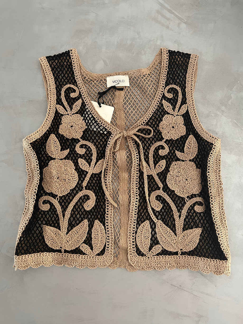 Gilet crochet Vicolo