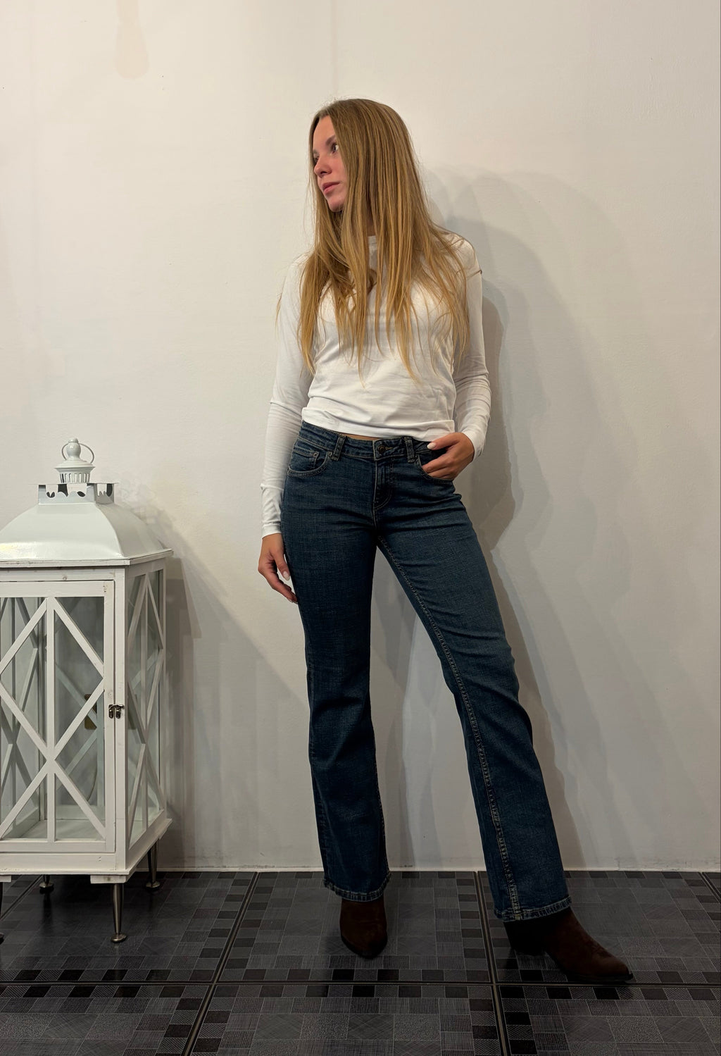 T-shirt JJXX Manica lunga stretch