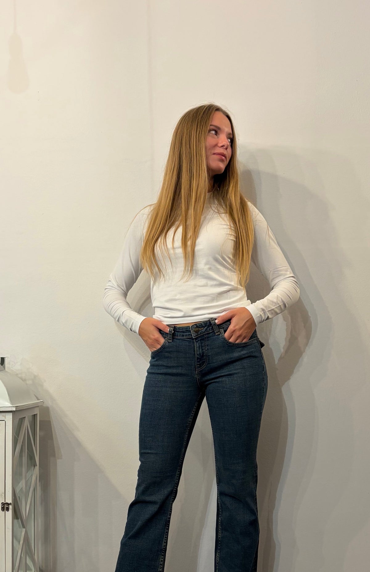 T-shirt JJXX Manica lunga stretch