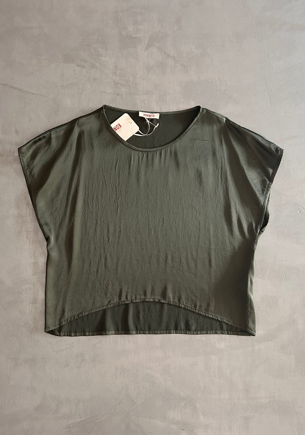 Blusa in raso Kontatto