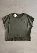 Blusa in raso Kontatto
