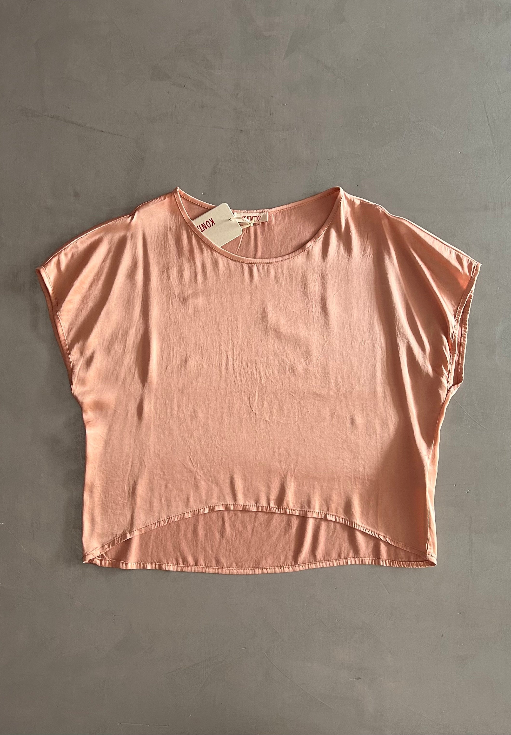 Blusa in raso Kontatto
