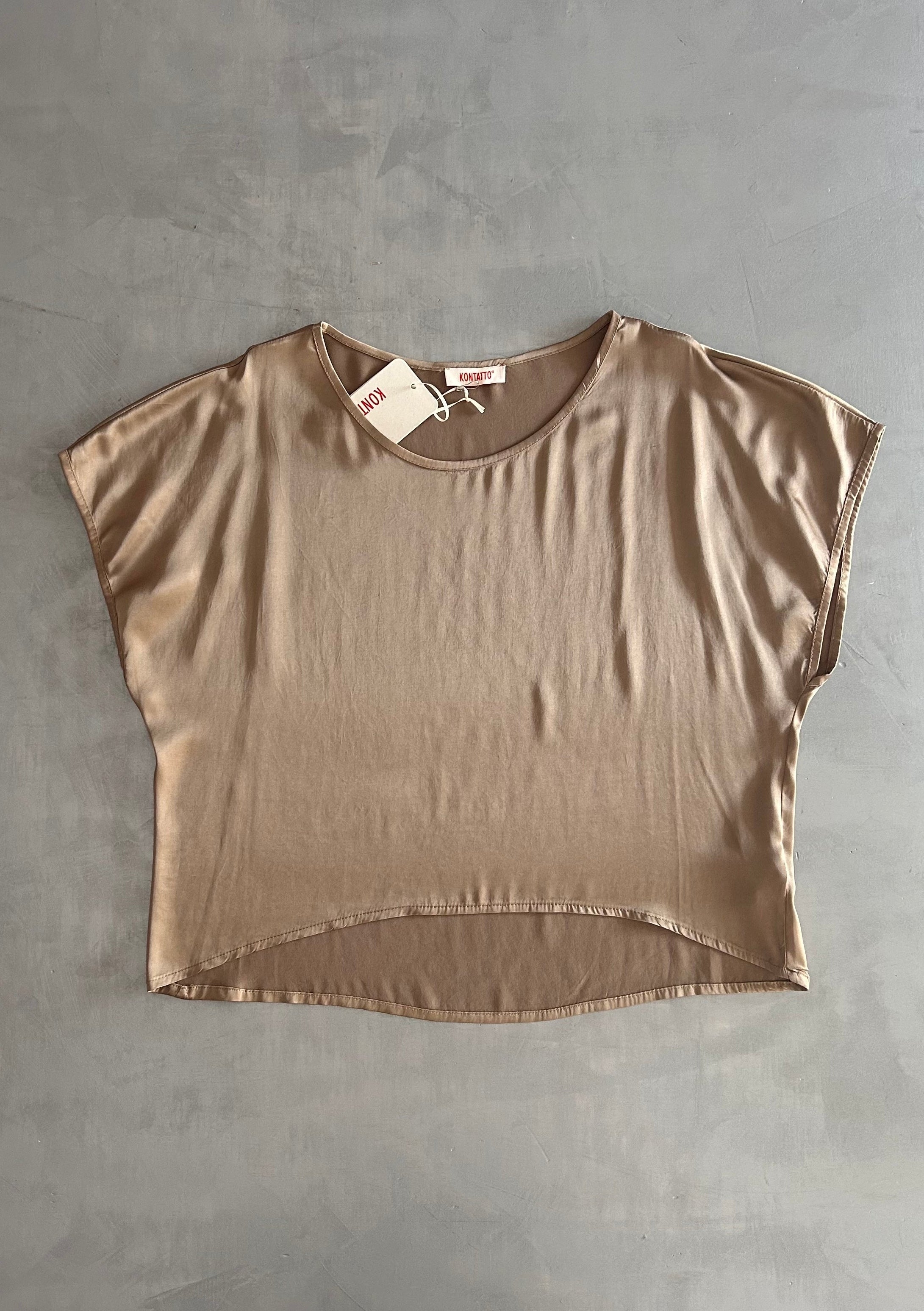 Blusa in raso Kontatto