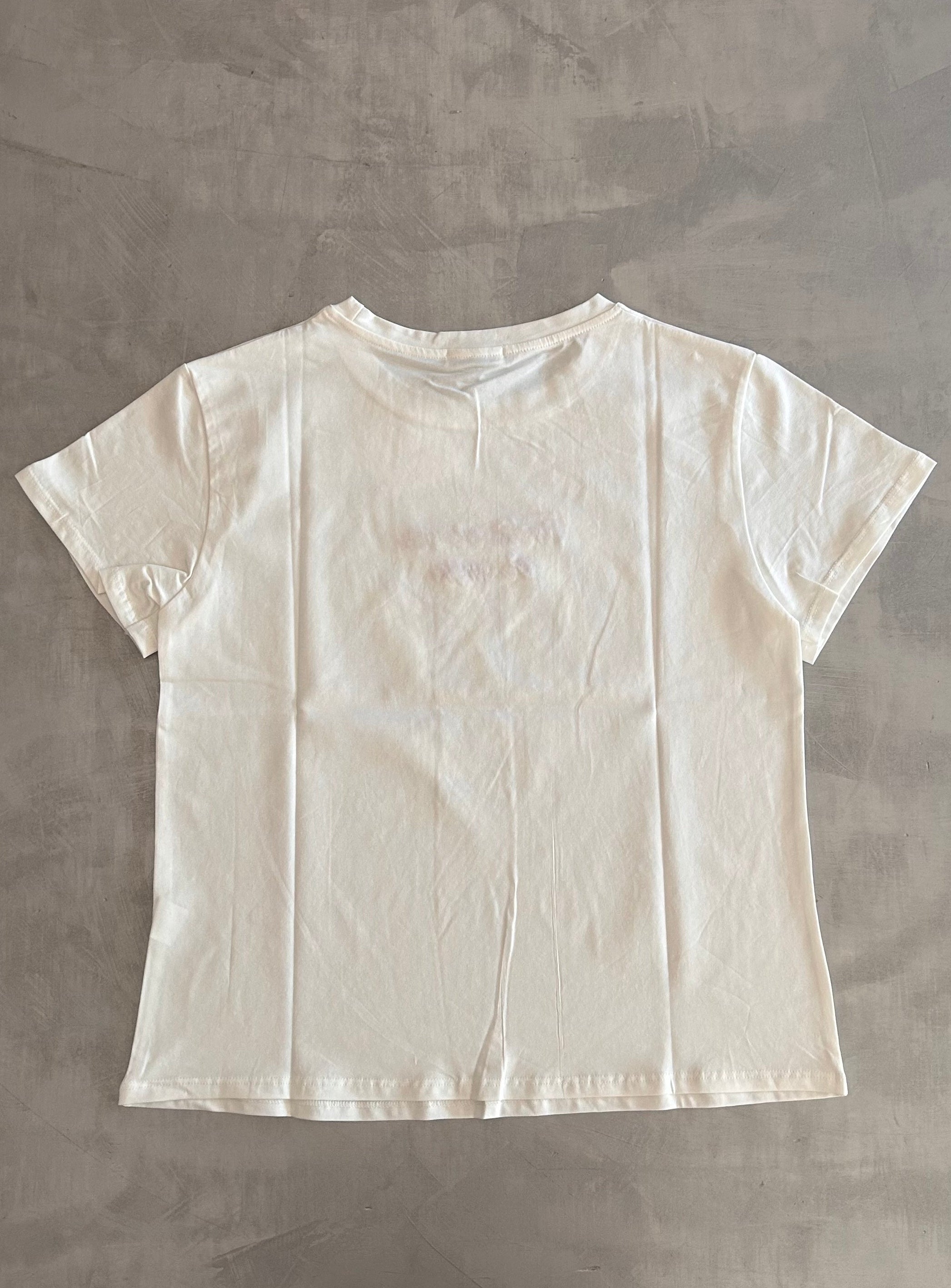 T-shirt ricamata Namastè
