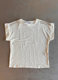 T-shirt Namastè con borchie