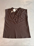 T-shirt scollo crochet Kontatto