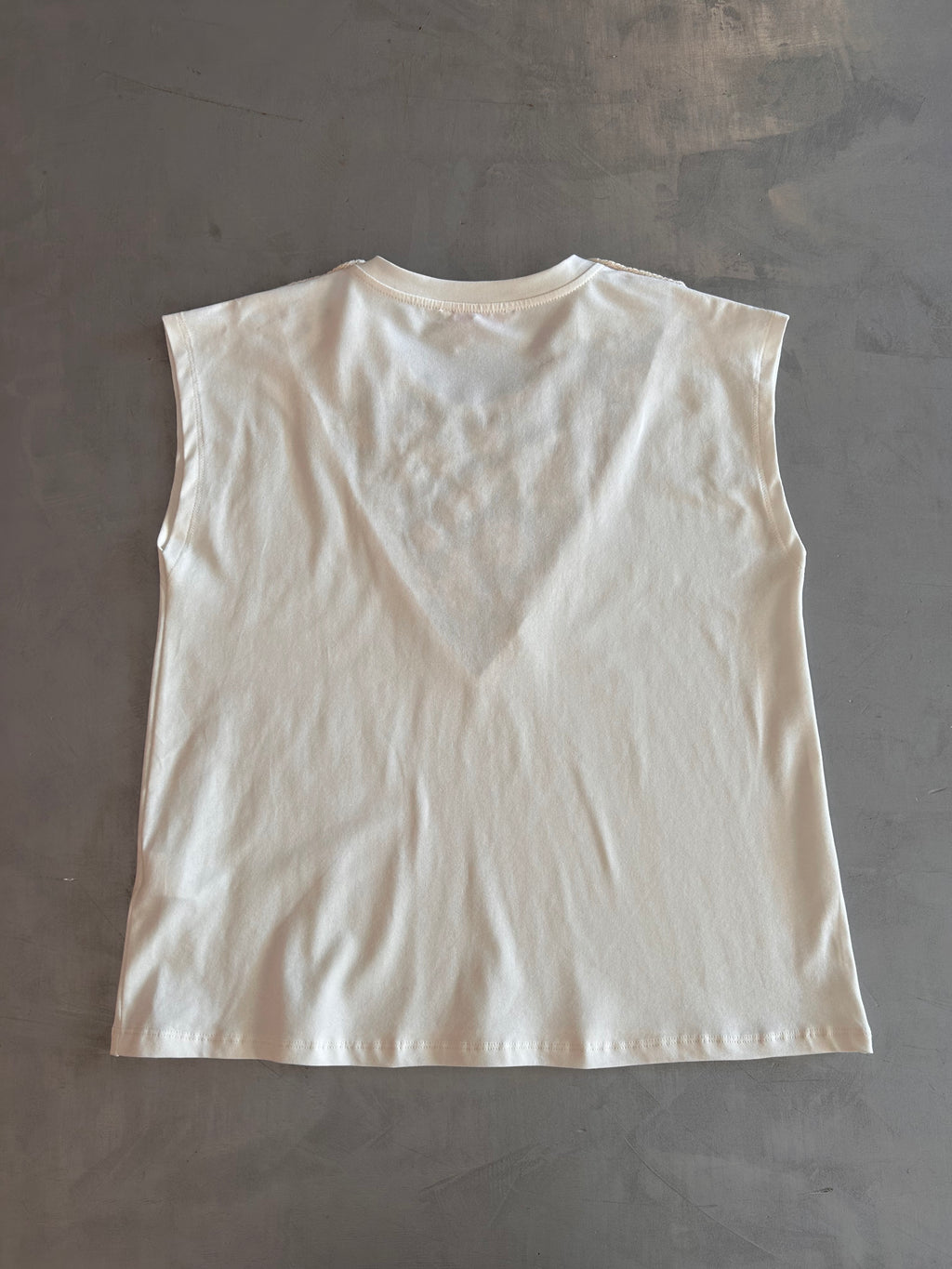 T-shirt scollo crochet Kontatto