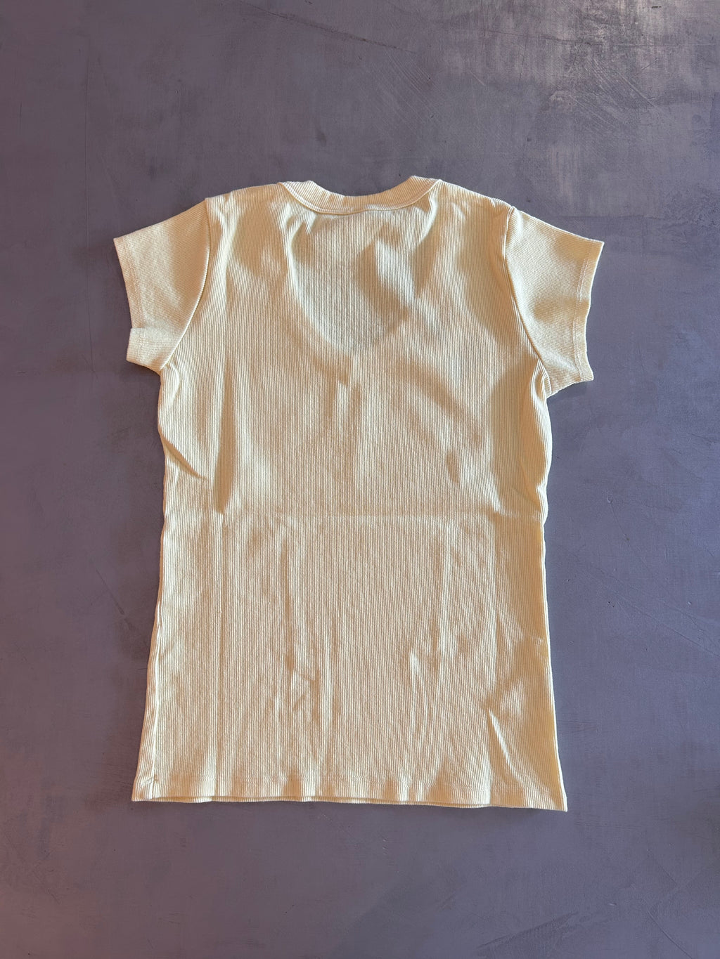 T-shirt a costina Tensione In