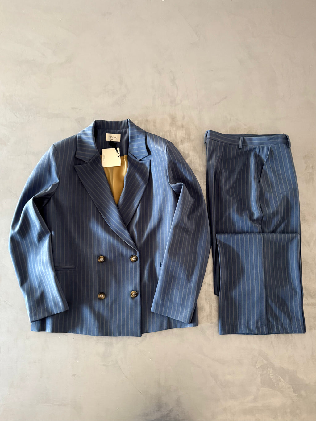 Pantalone Vicolo color Denim Blue