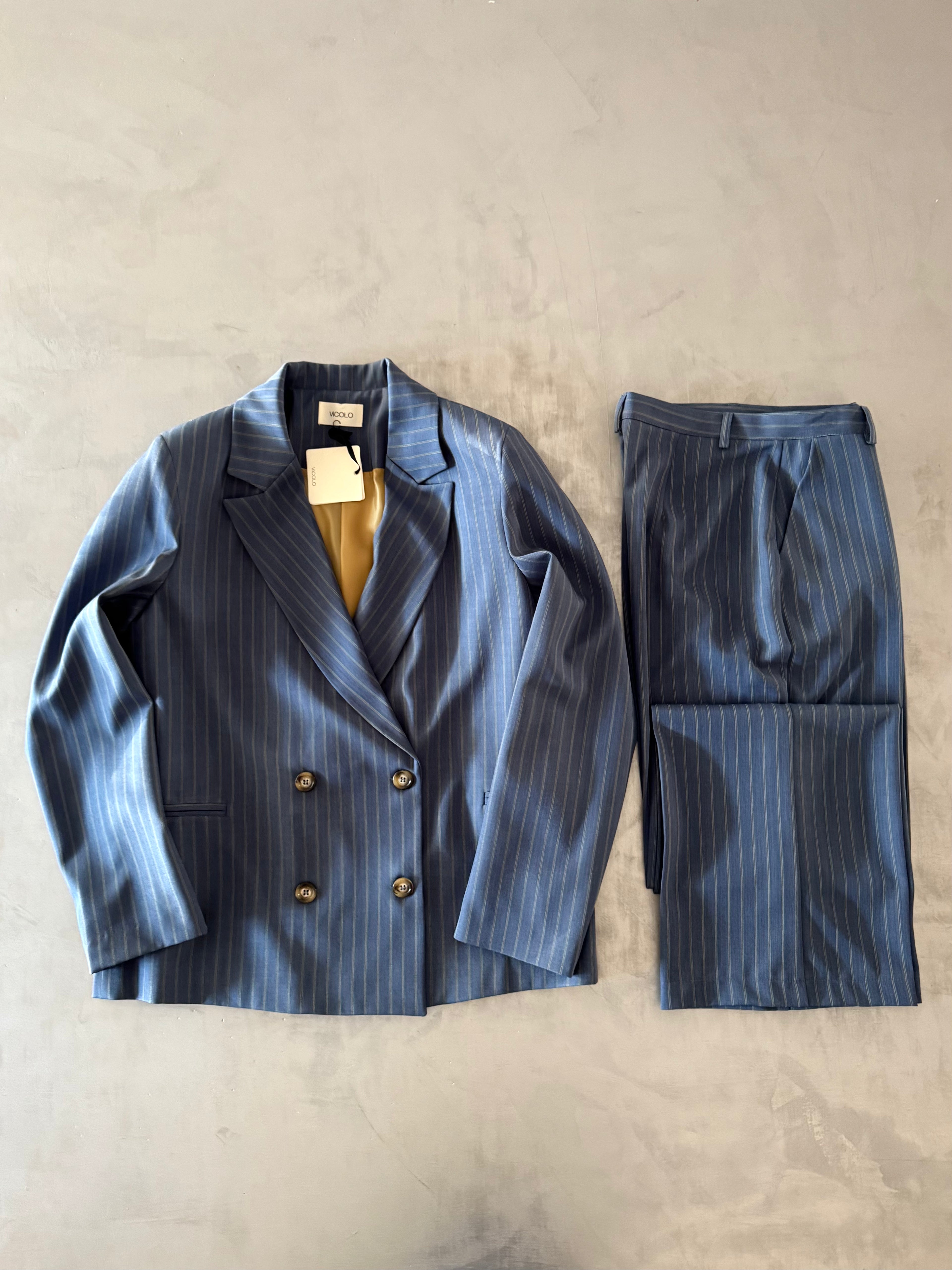 Pantalone Vicolo color Denim Blue
