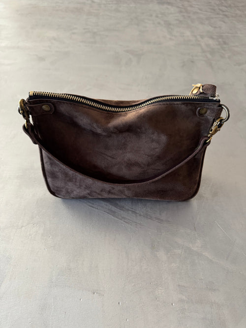 Borsa suede moro