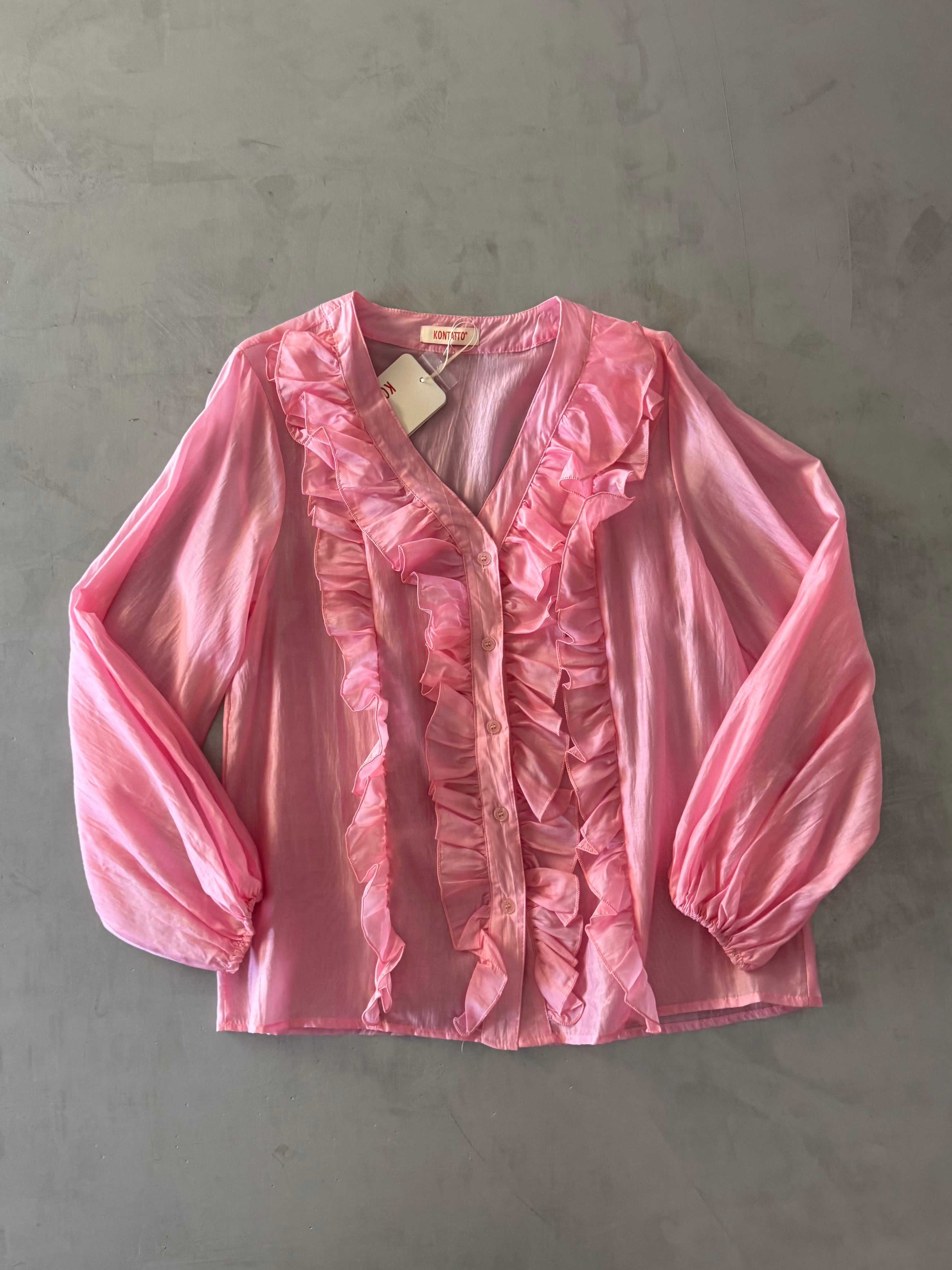Camicia Kontatto Rouches