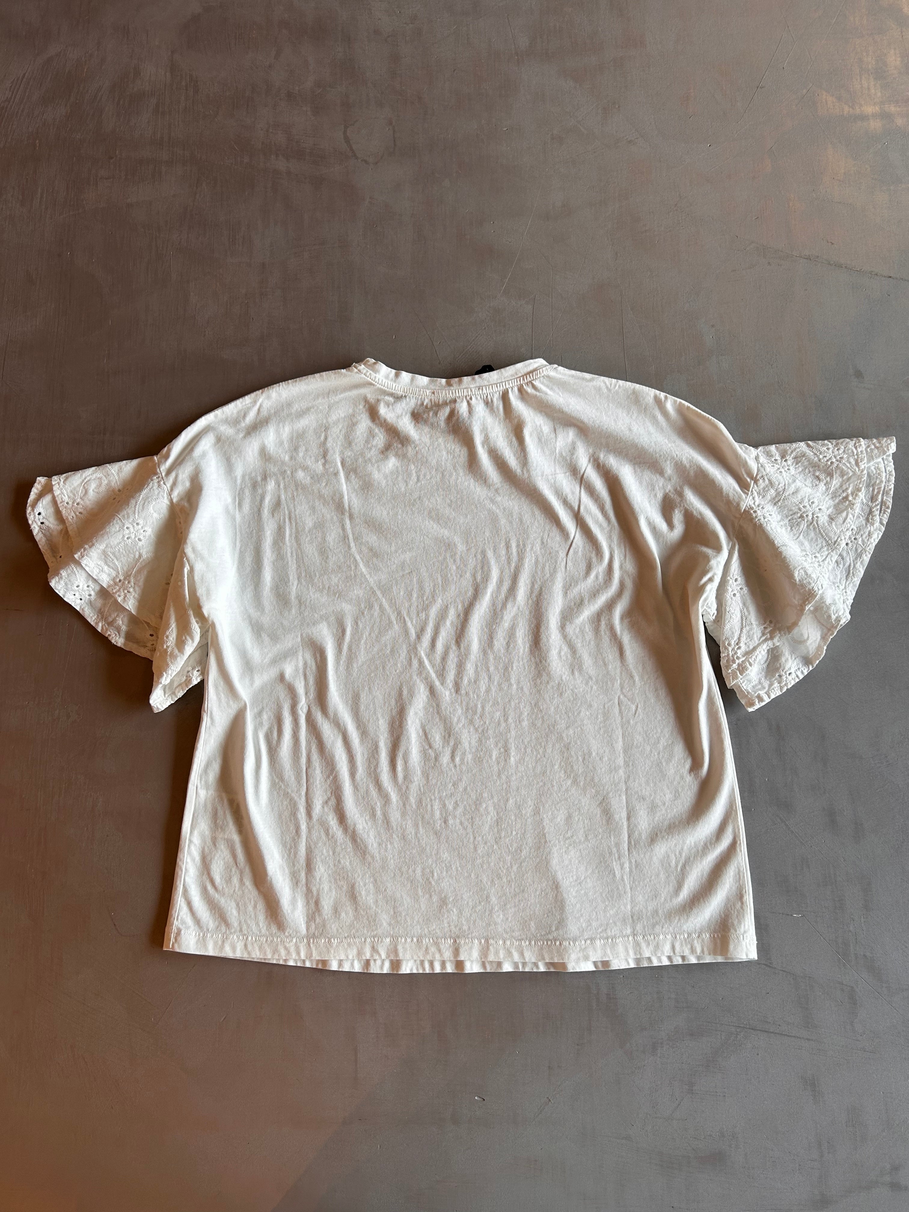 T-shirt Vicolo con sangallo