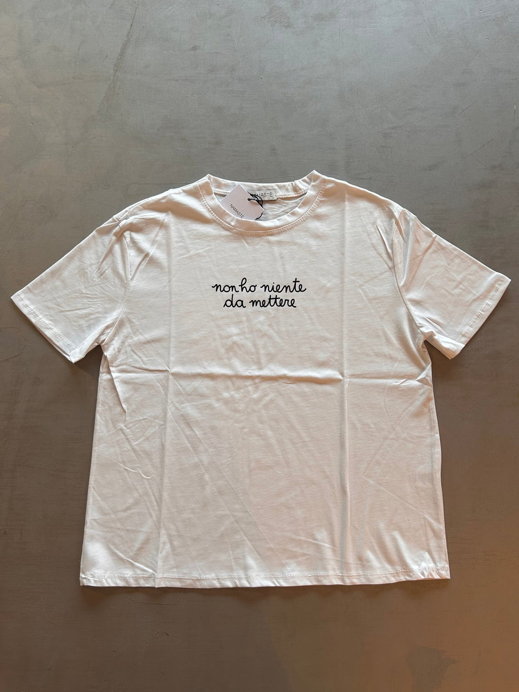T-shirt stampa Namastè