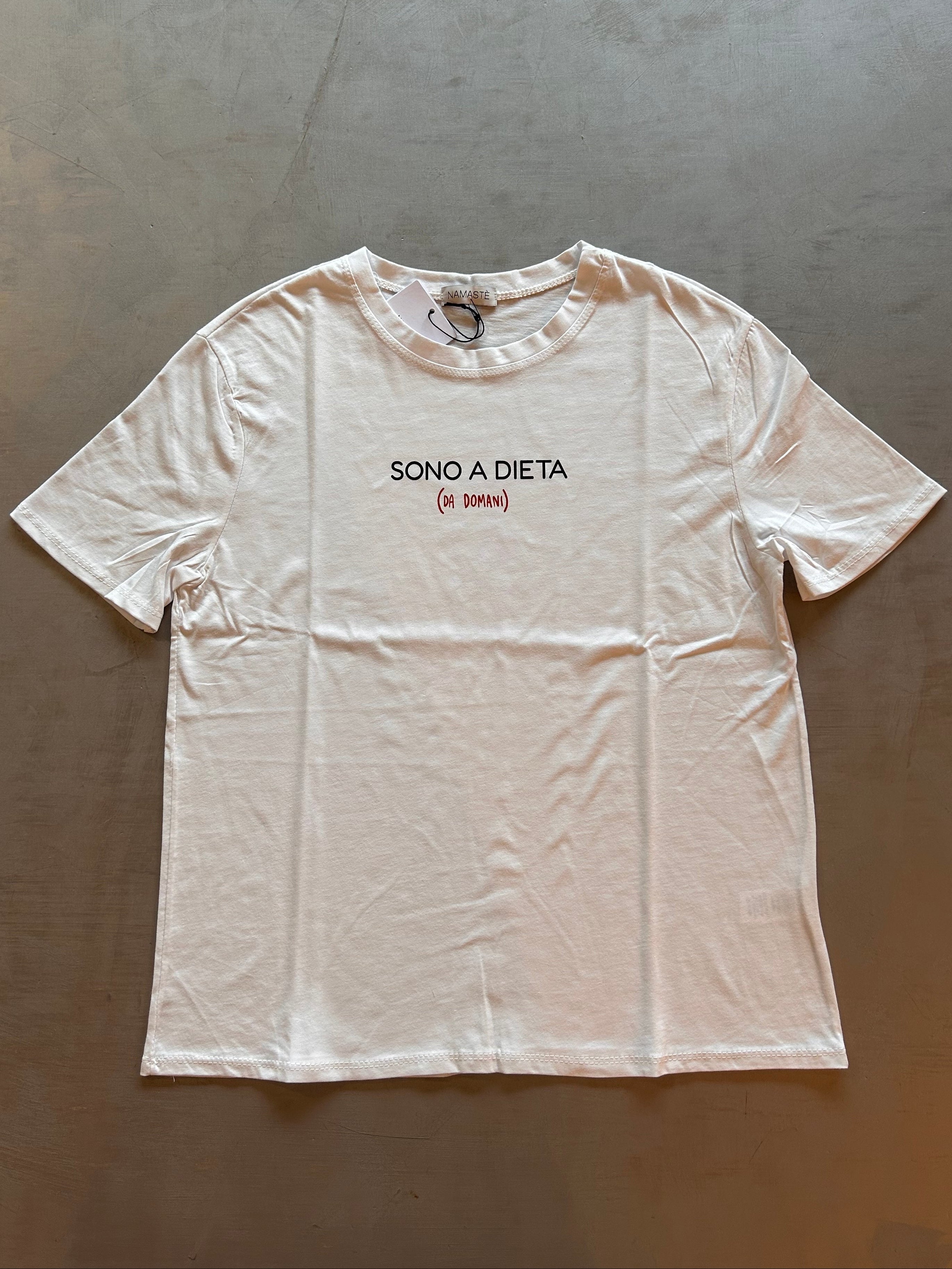 T-shirt stampa Namastè