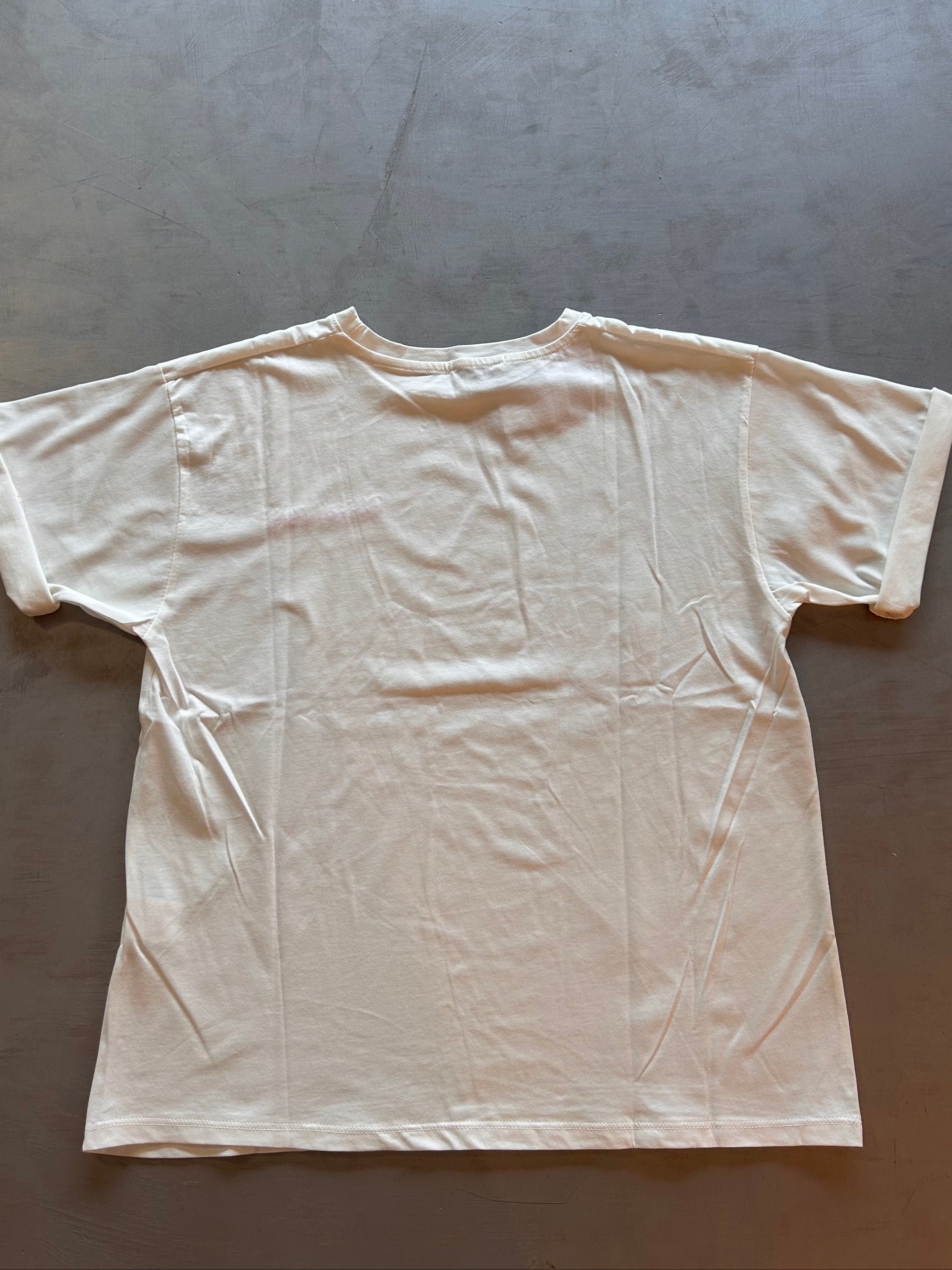 T-shirt ricamata Namastè