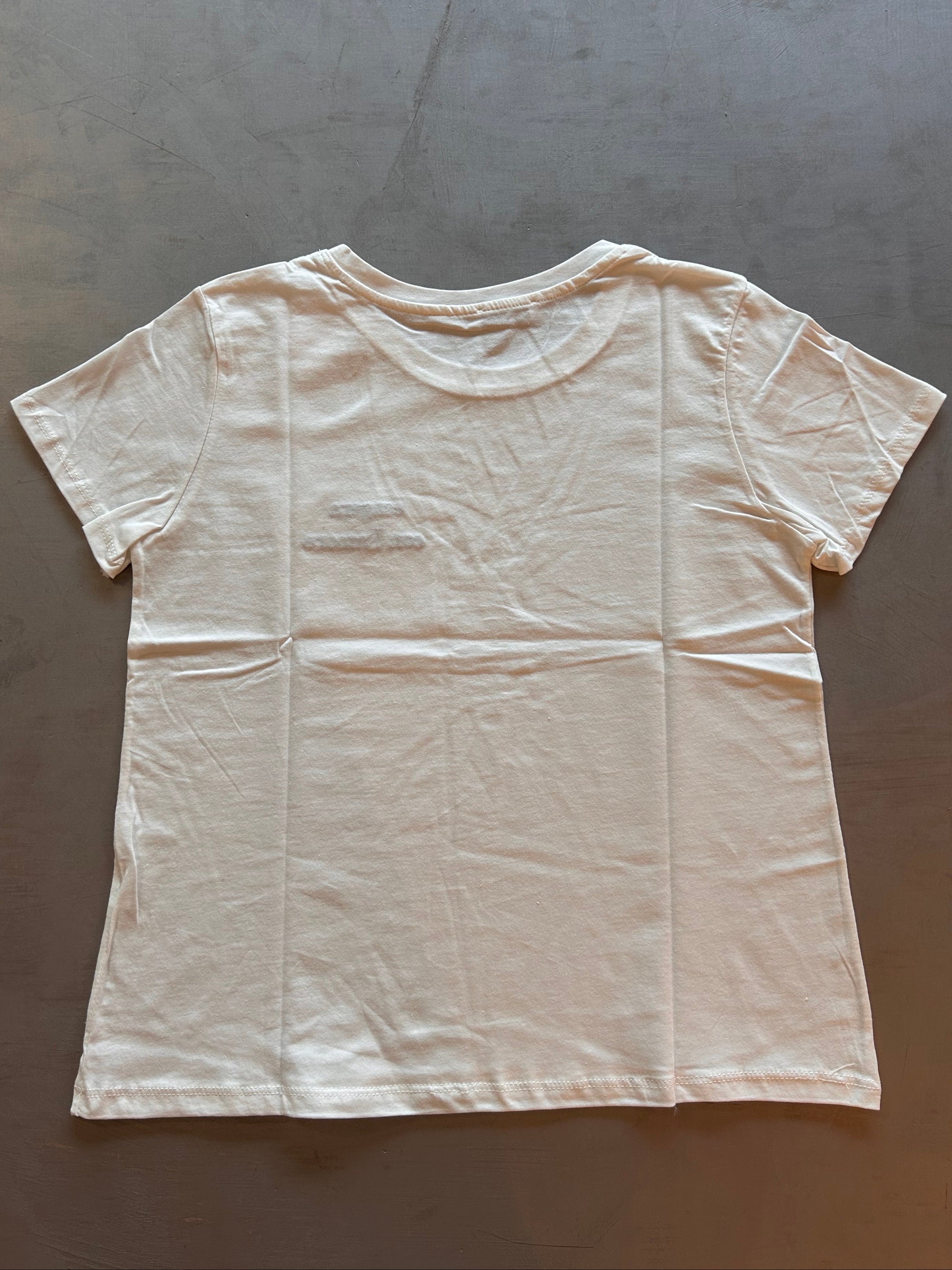 T-shirt ricamata Namastè