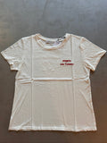 T-shirt ricamata Namastè