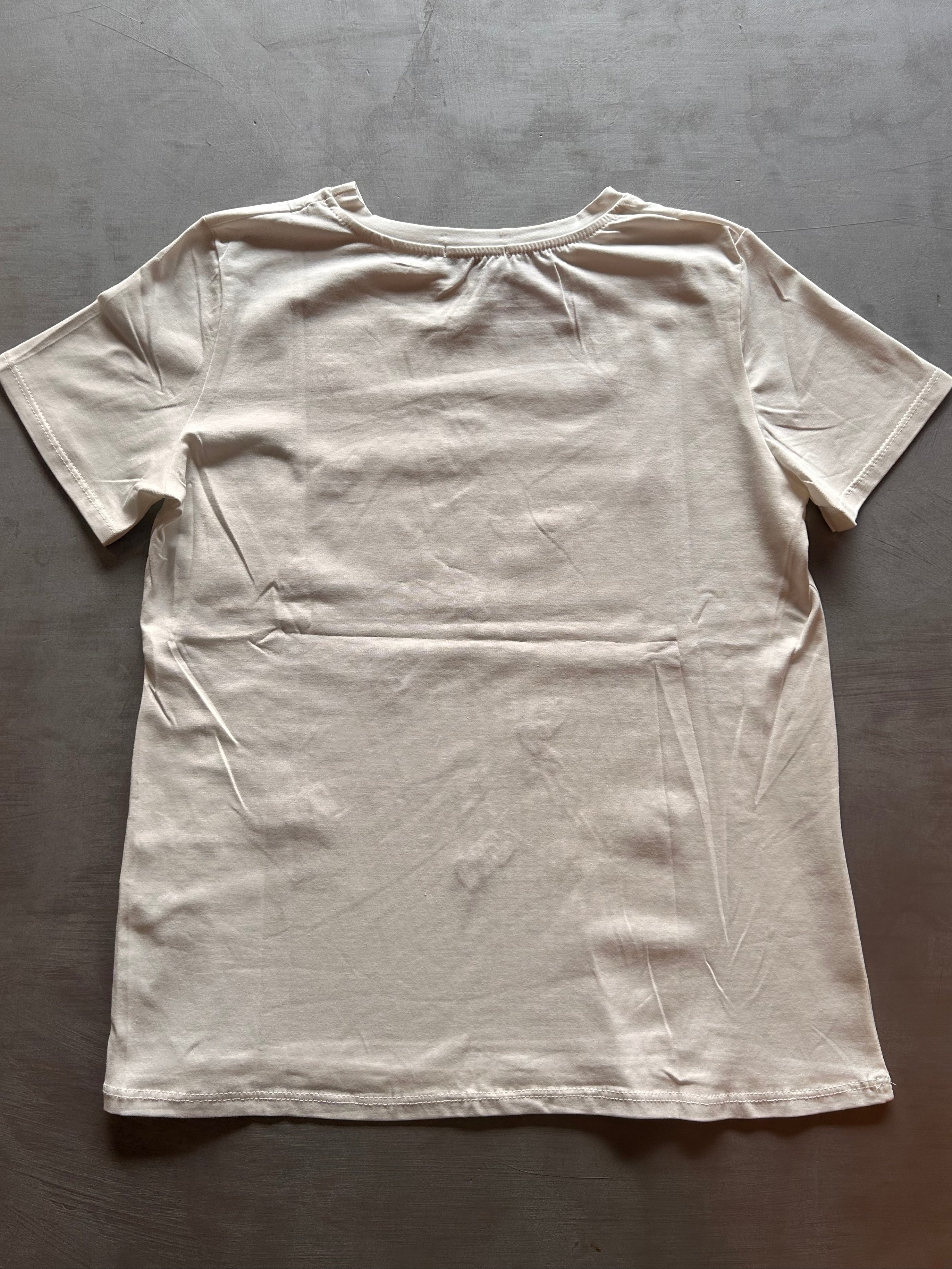 T-shirt ricamata Namastè