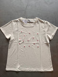 T-shirt ricamata Namastè