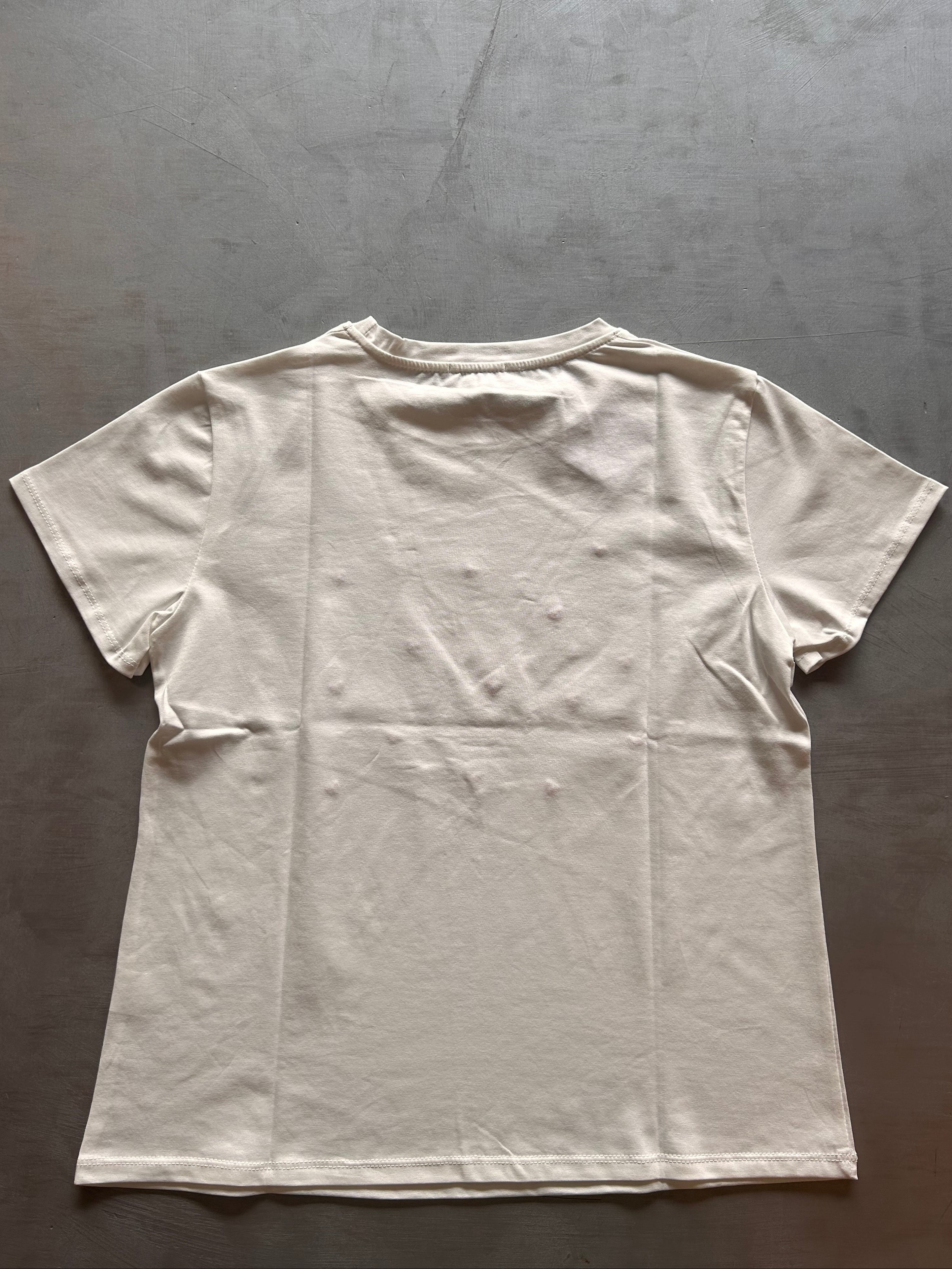 T-shirt ricamata Namastè