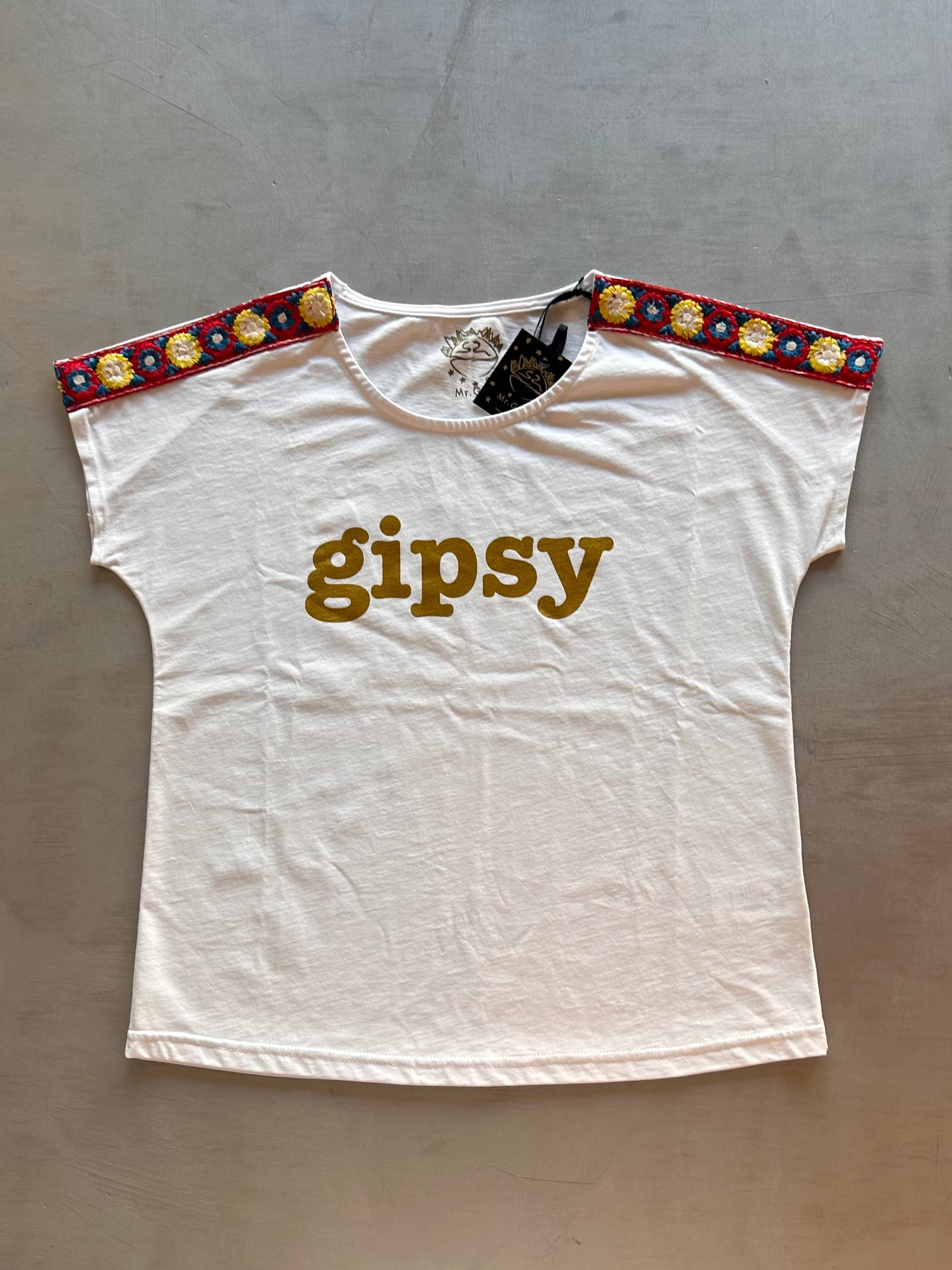 T-shirt con passamaneria
