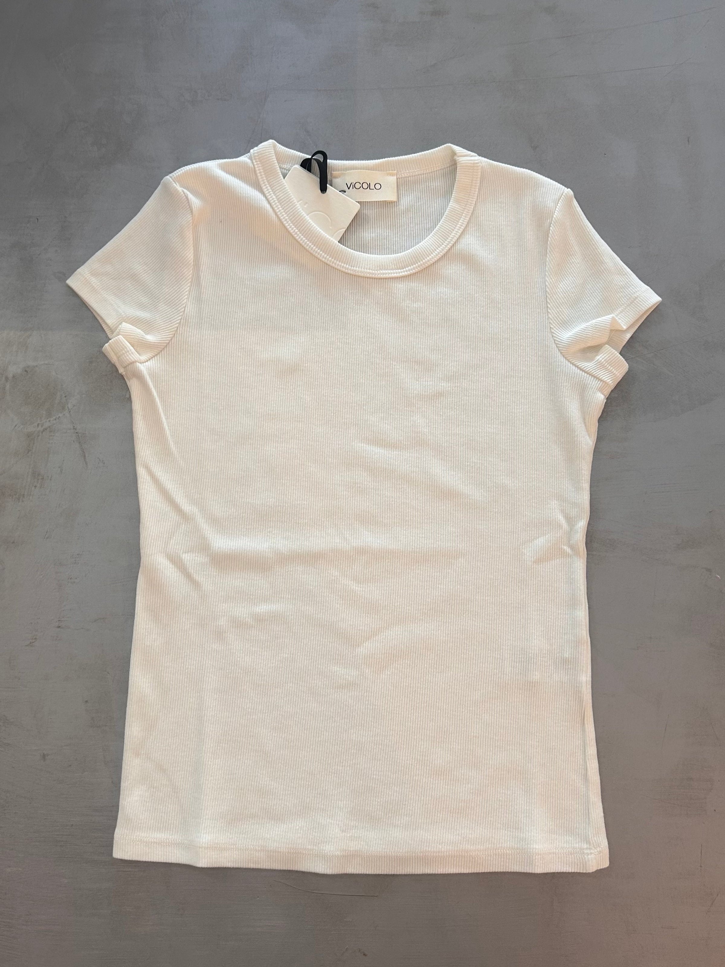 T-shirt a costina Vicolo