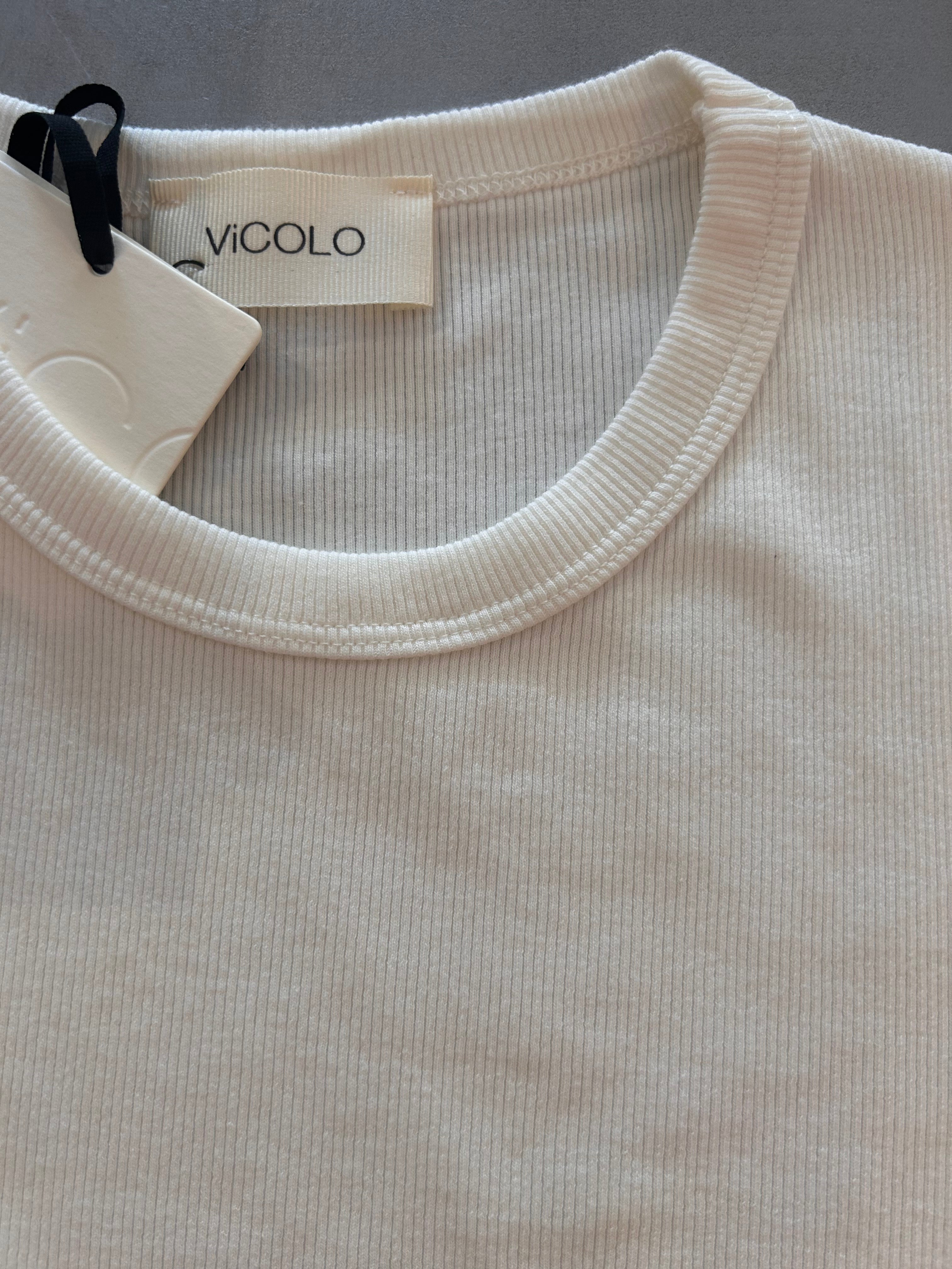 T-shirt a costina Vicolo