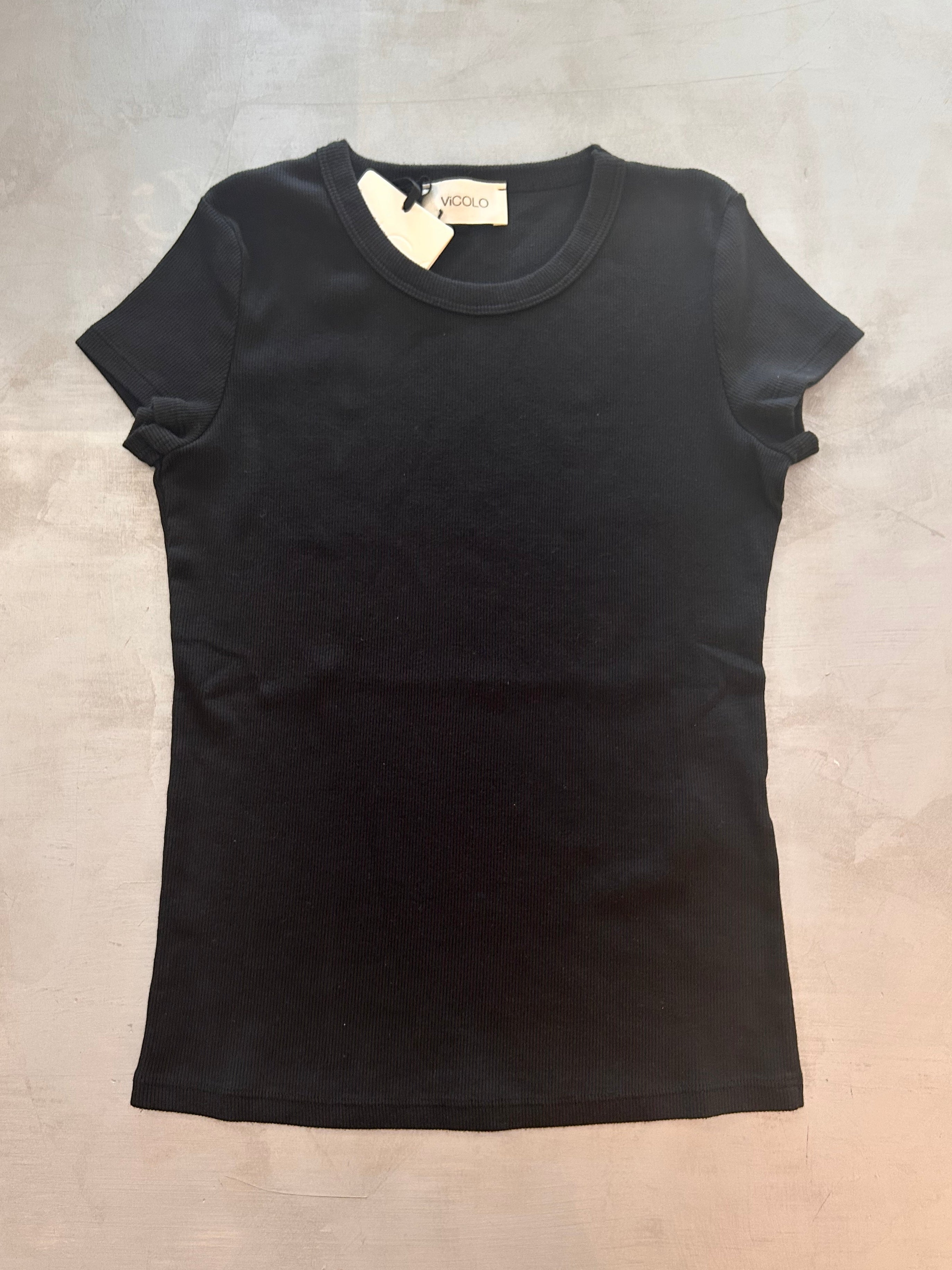T-shirt a costina Vicolo
