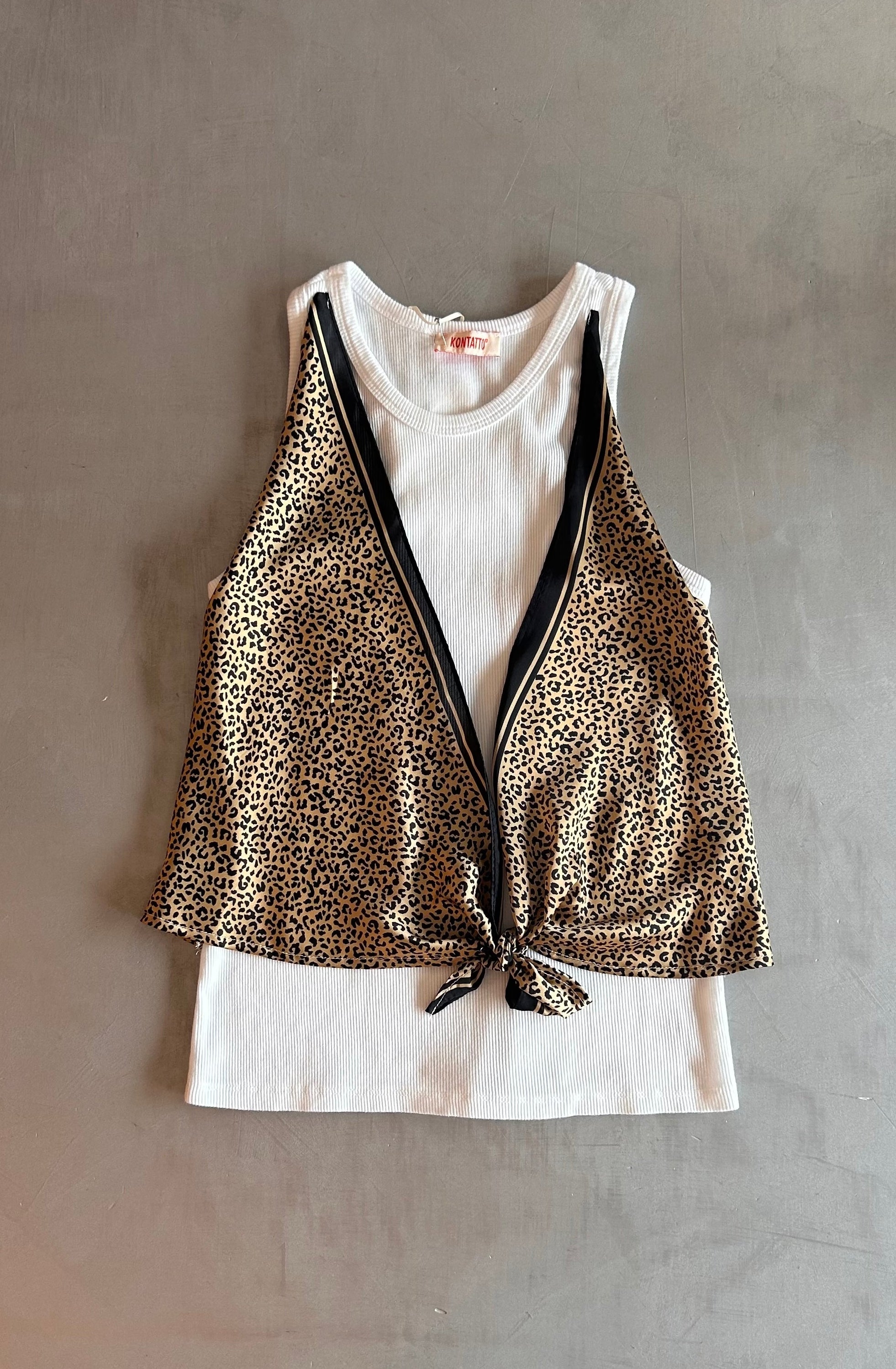 Canotta foulard